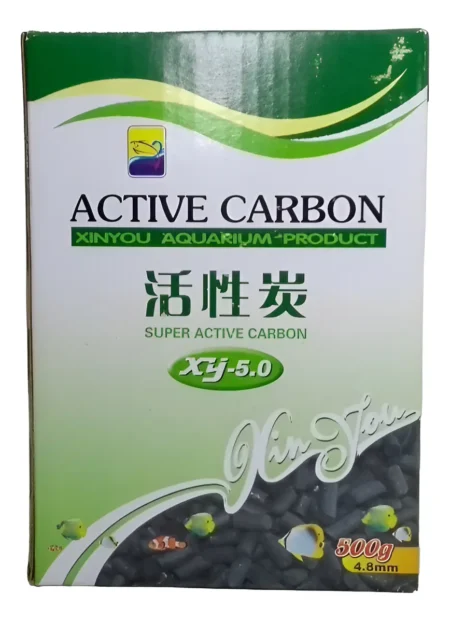 Carbón Activado Filtrante para Acuarios | Clarificador de Agua con Malla